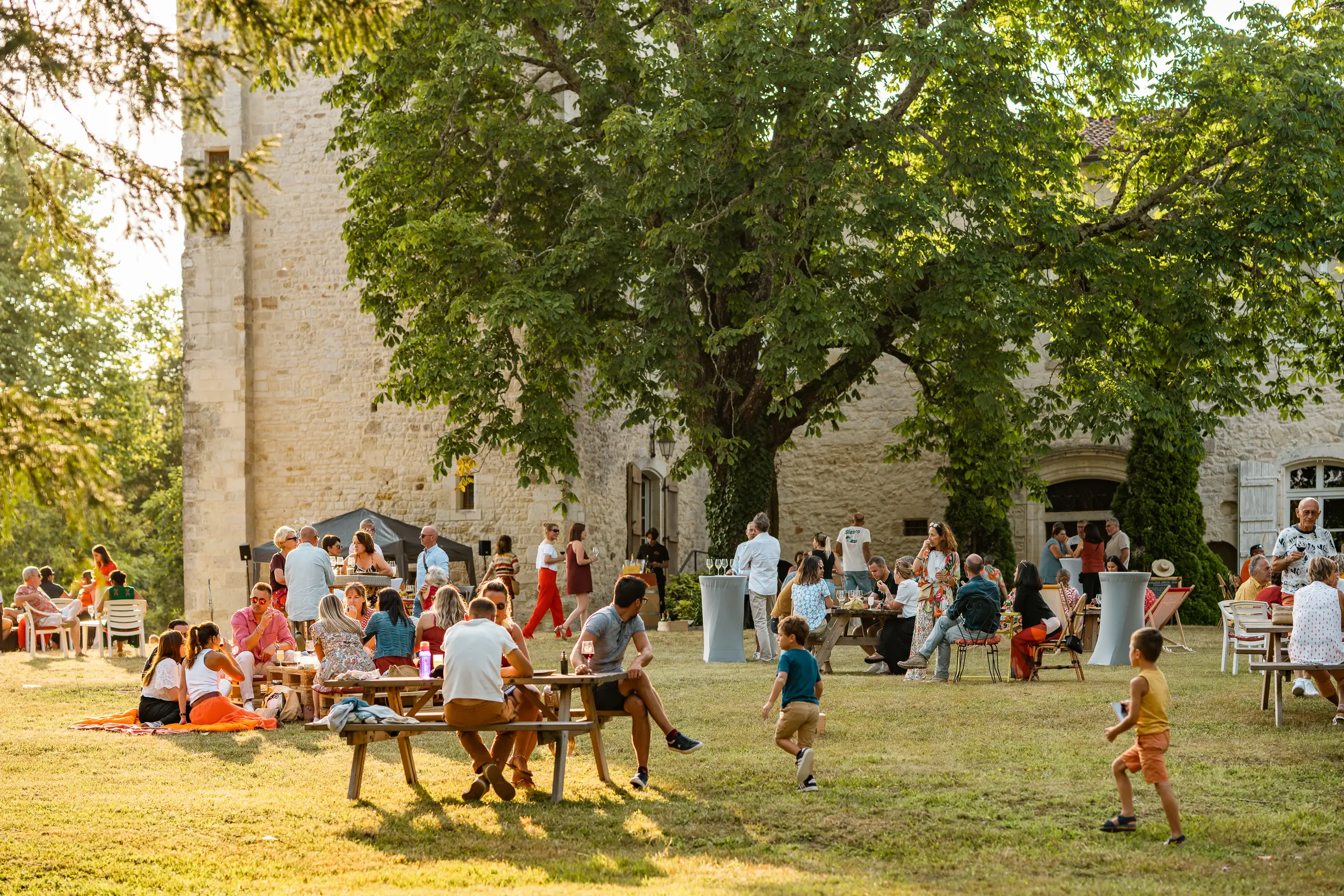 Afterwork au Château Castera : Destination USA
