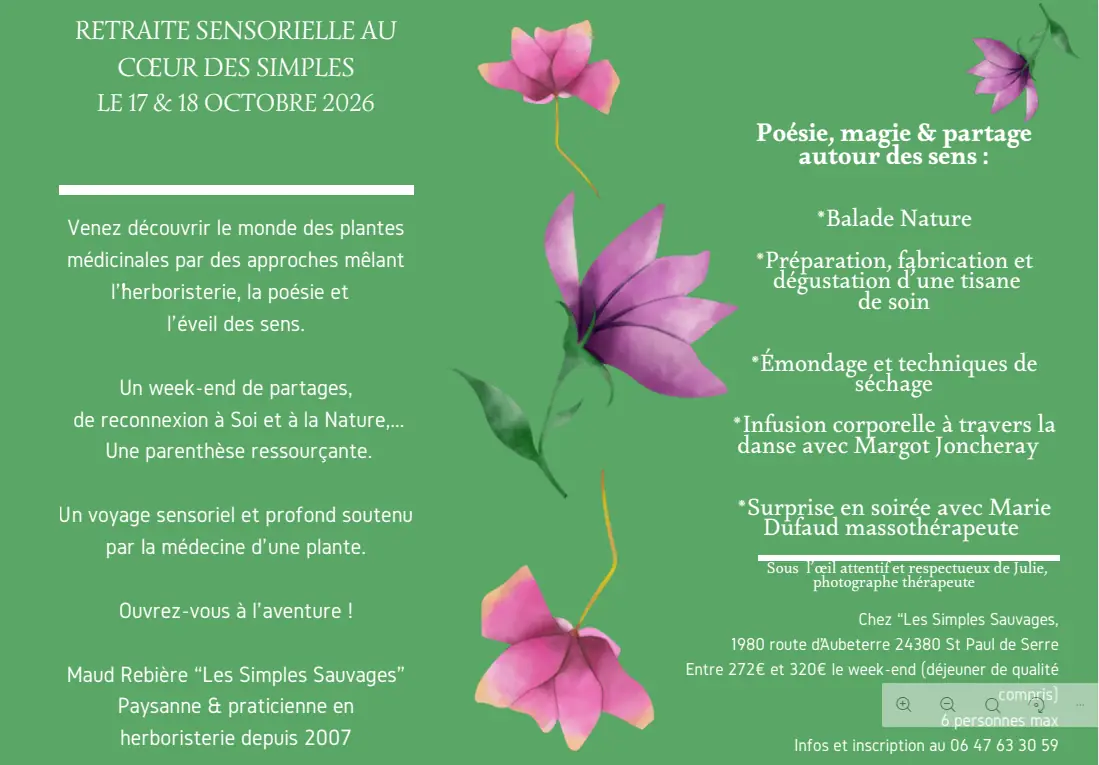 Découverte des plantes médicinales