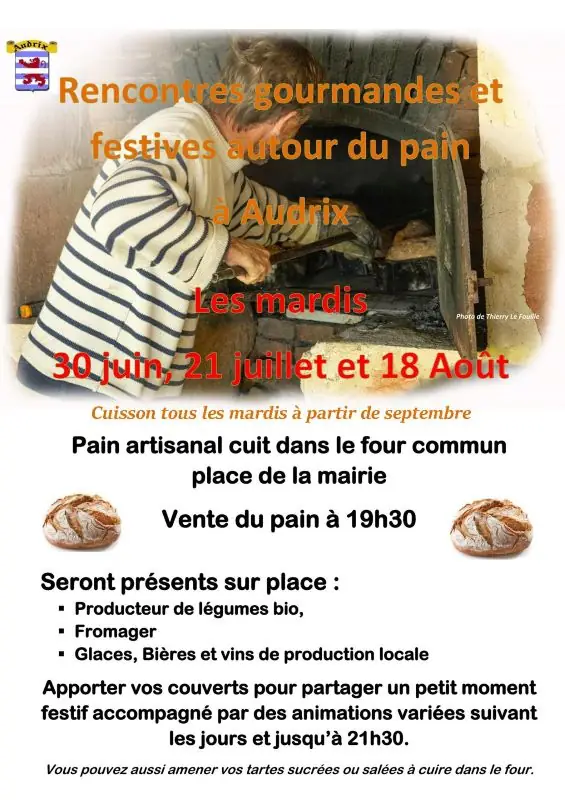 Rencontres gourmandes et festives autour du pain à Audrix