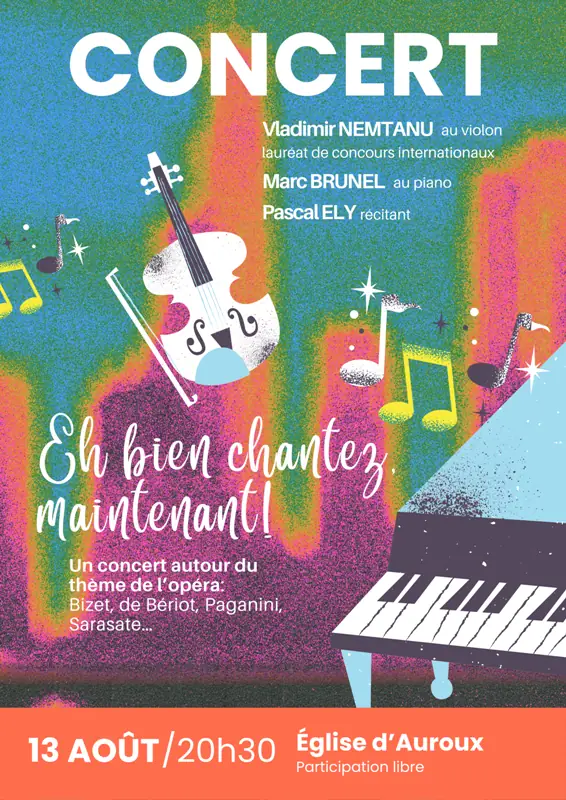 CONCERT "EH BIEN CHANTEZ MAINTENANT !"