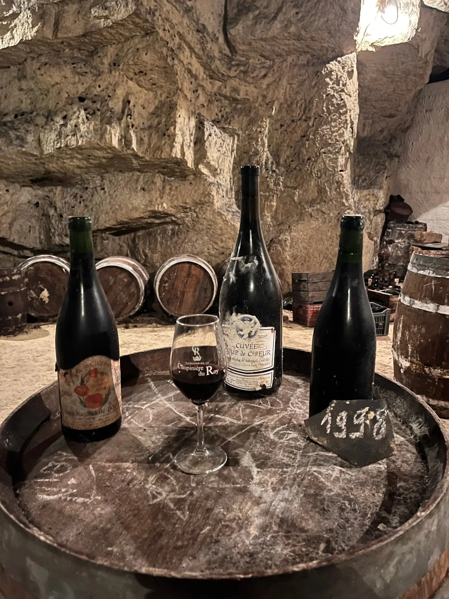 Visite-dégustation : cave troglodyte Xe siècle & millésimes d'antan