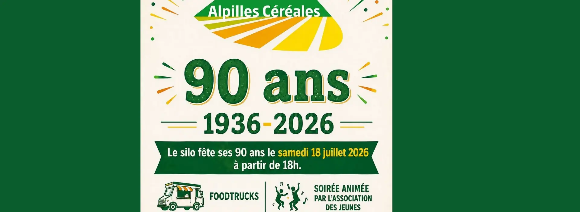 Alpilles Céréales fête ses 90 ans à St. Etienne du Grès