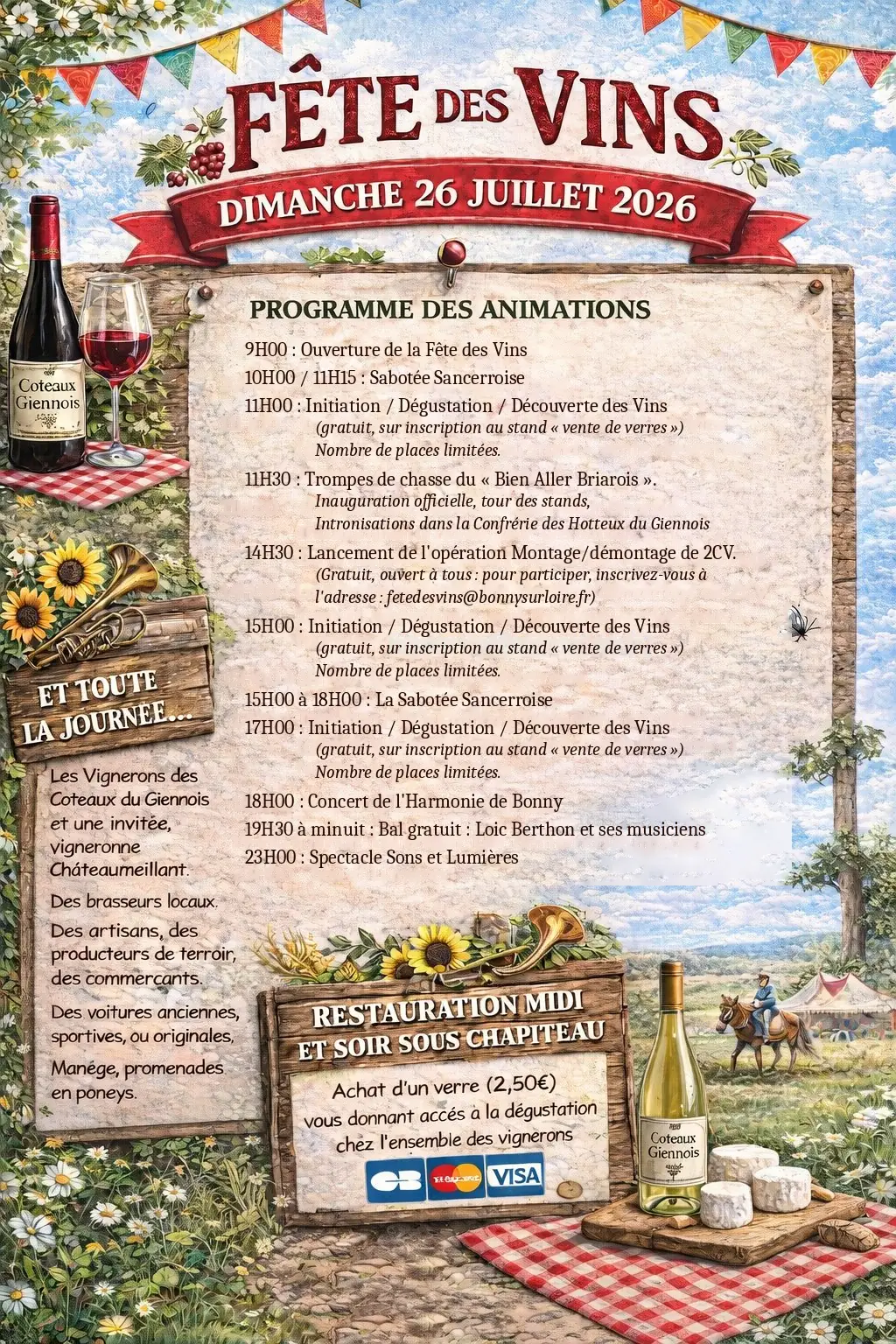 70e Fête des Vins des Coteaux du Giennois