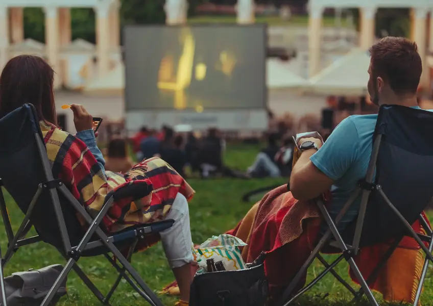 Cinéma en plein air