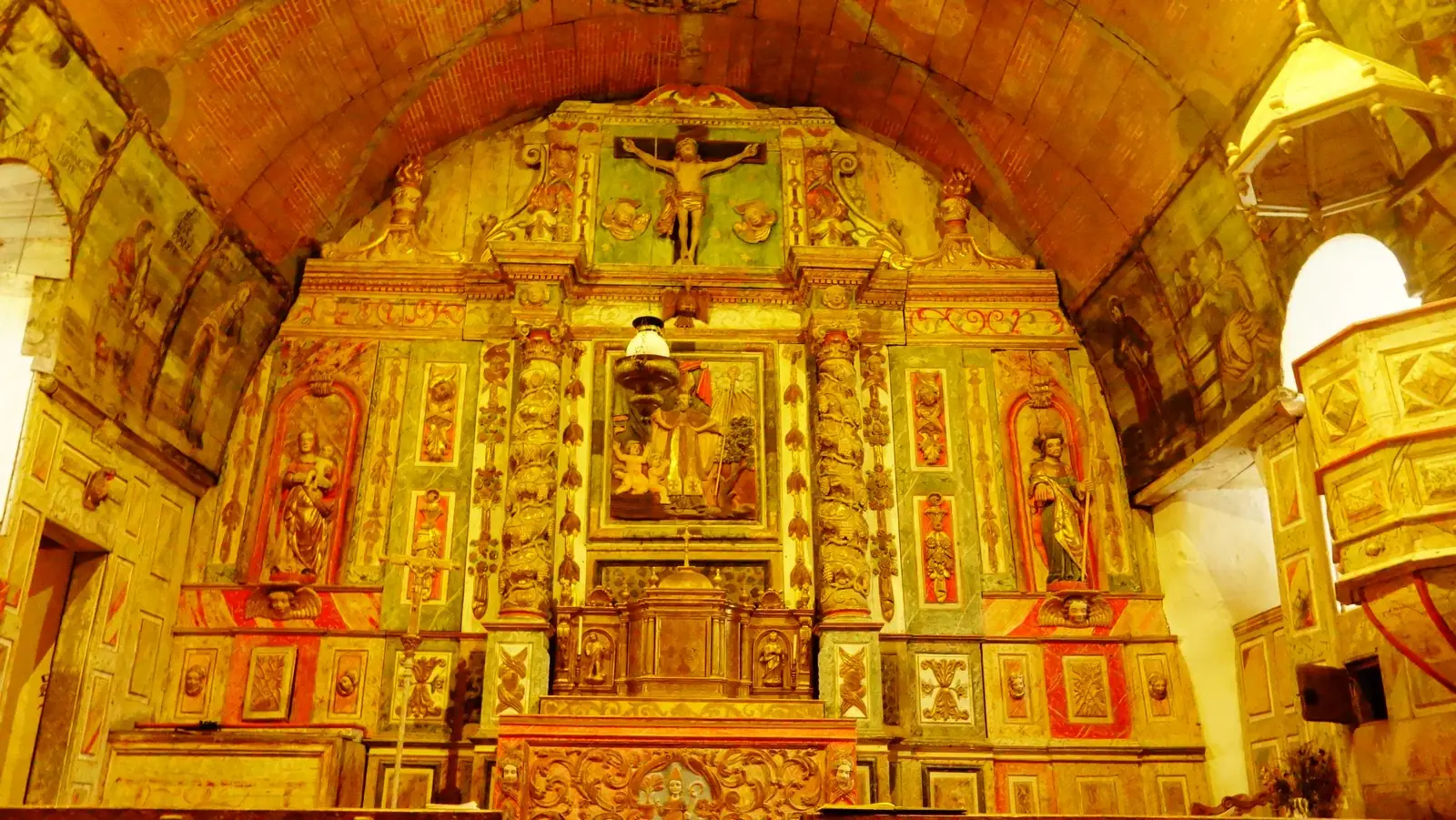 Visite commentée de la chapelle d'Haranbeltz en continu