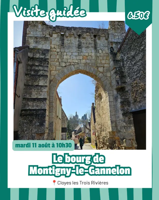 Visite guidée du bourg de Montigny-le-Gannelon