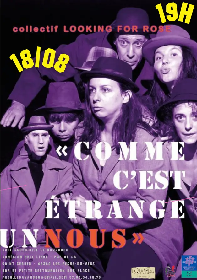 Spectacle au Bavardou : Théâtre Marionnette « Comme c’est étrange un nous », du collectif Looking for Rose