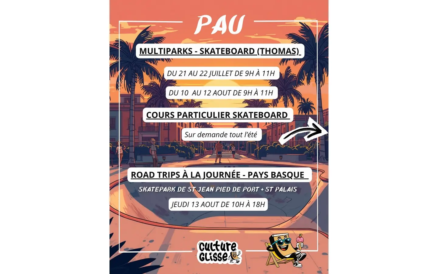 Stage skate multipark