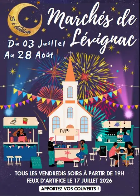 Marchés nocturnes de Lévignac de Guyenne