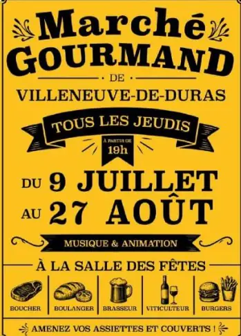 Marchés gourmands