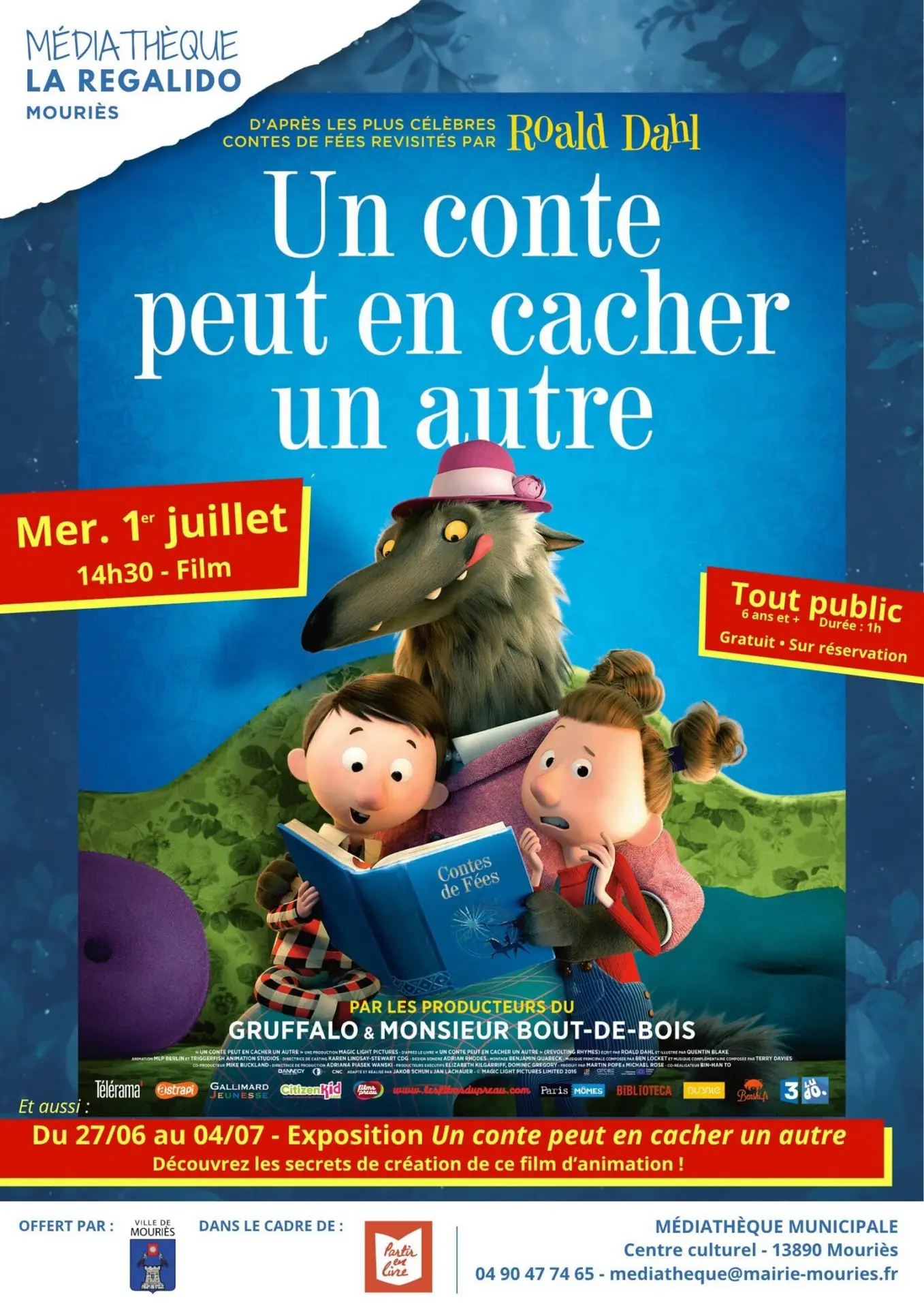 "Partir en livre" à la Médiathèque de Mouriès