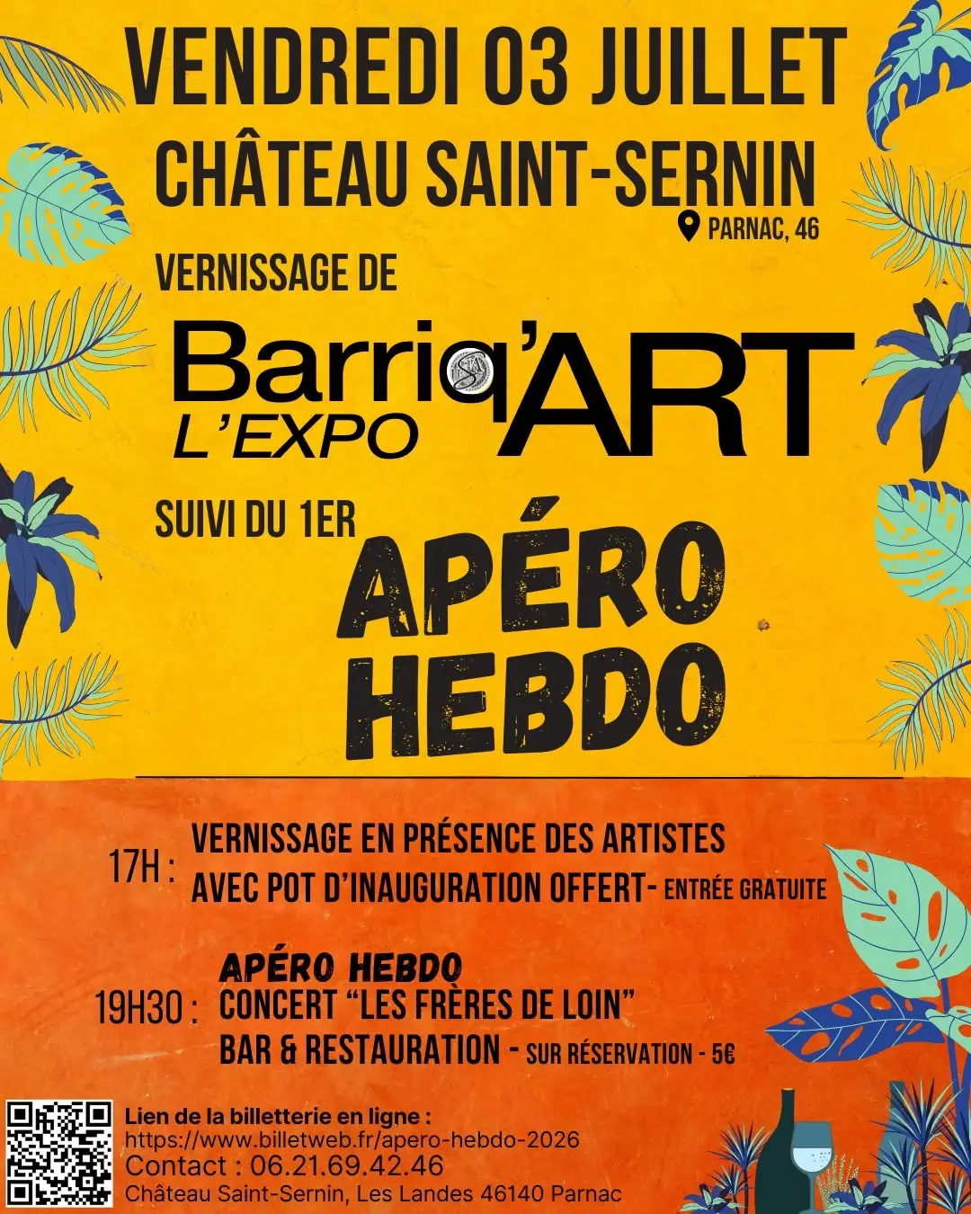 Exposition Barriq'Art au Château Saint-Sernin
