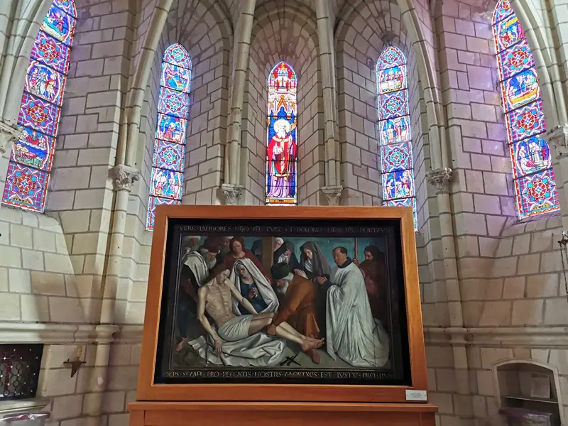 Église Saint Martin - Pietà de Jean Fouquet