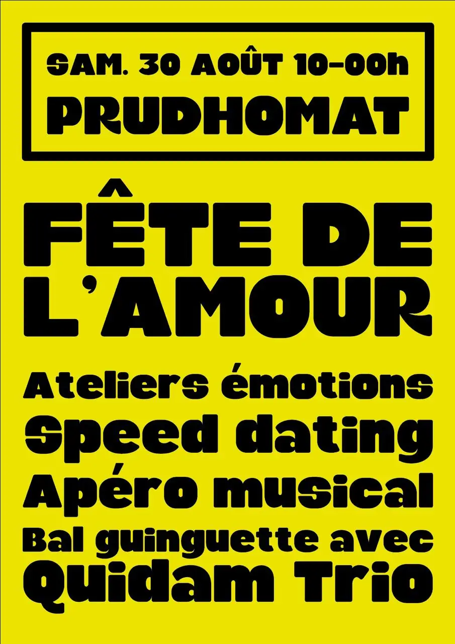 Fête de l'amour