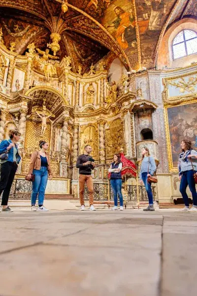La chapelle des Pénitents Noirs en visite guidée groupe