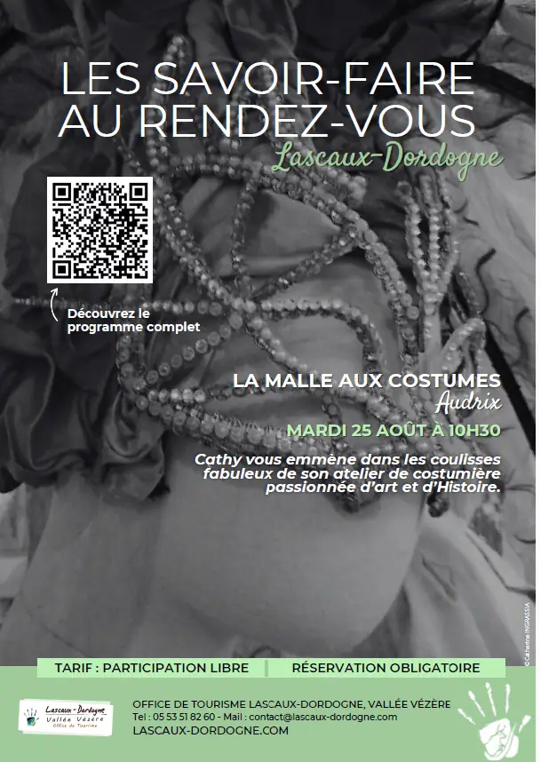 Savoir-faire au rendez-vous : visite d'un atelier de costumes (La malle aux costumes)