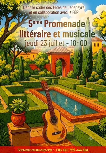 les jardins des enclos - Promenade littéraire et musicale