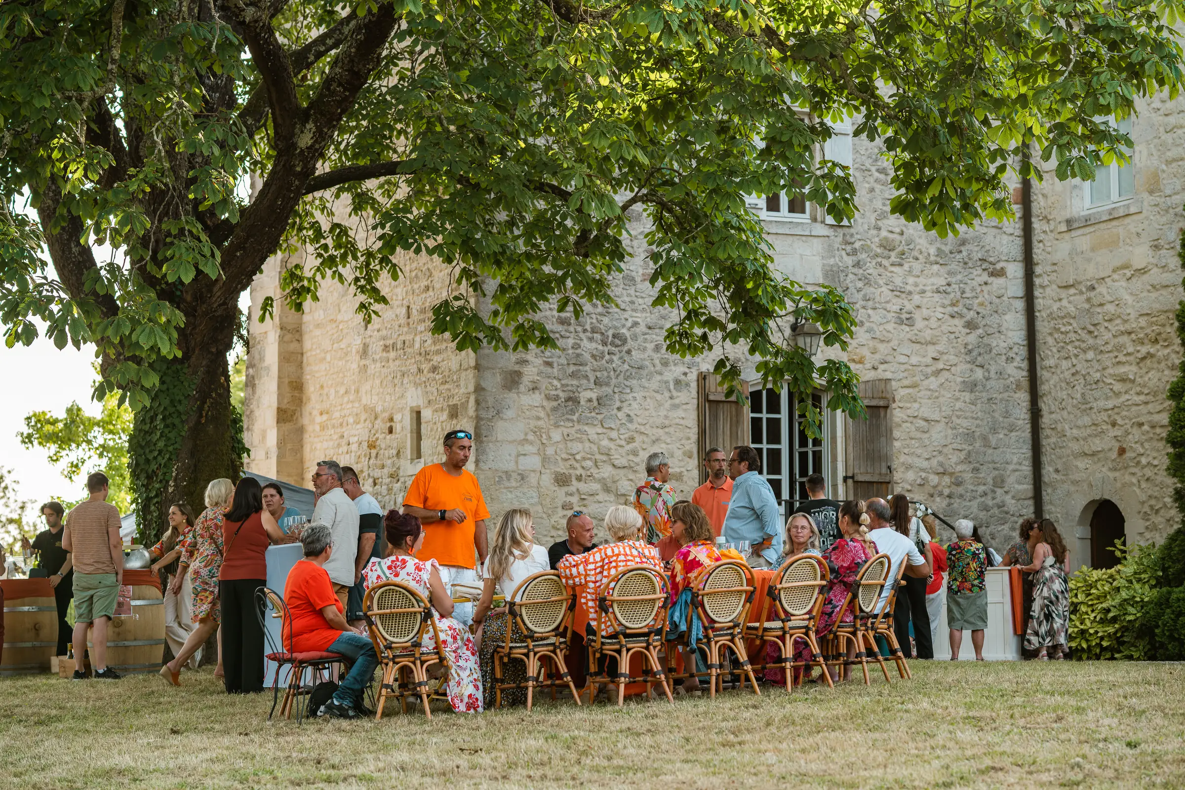 Afterwork au Château Castera : Destination USA