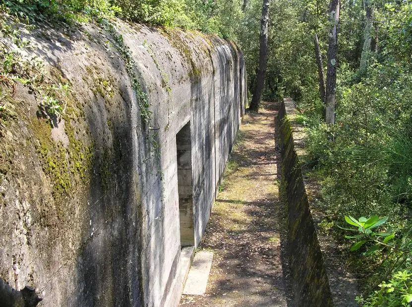 Les bunkers du mur de l'Atlantique