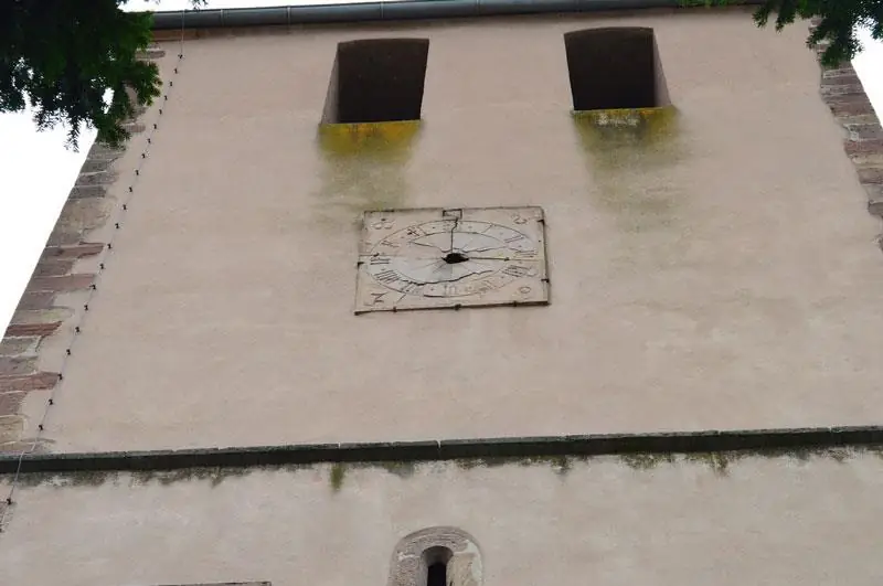 Cadran solaire du temple protestant