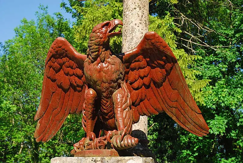 L'aigle impérial de Montsaugeon