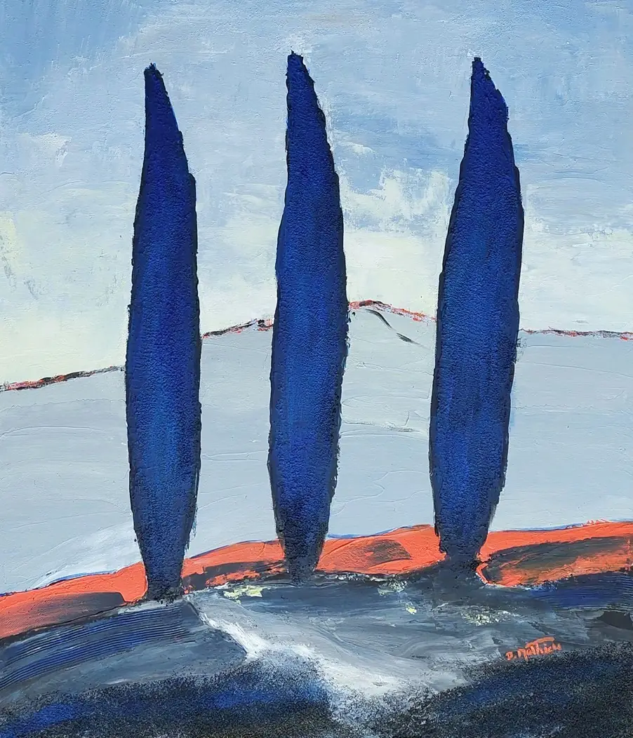 Exposition : « La lumière au couteau » Daniel MATHIEU
