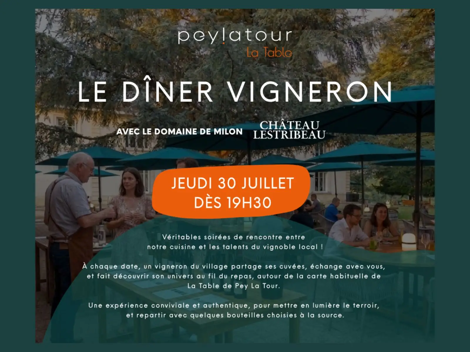 Diner vigneron