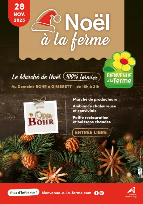 Marché de Noël au Domaine Bohr avec Bienvenue à la Ferme