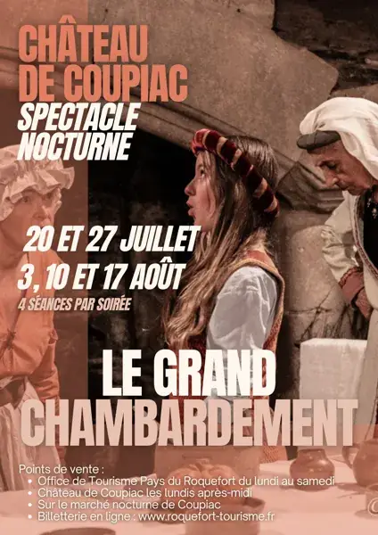 Spectacle nocturne : LE GRAND CHAMBARDEMENT