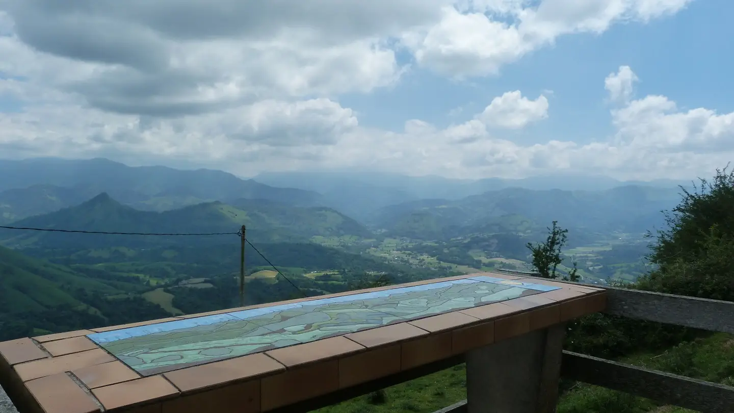 Chapelle de la Madeleine : panorama