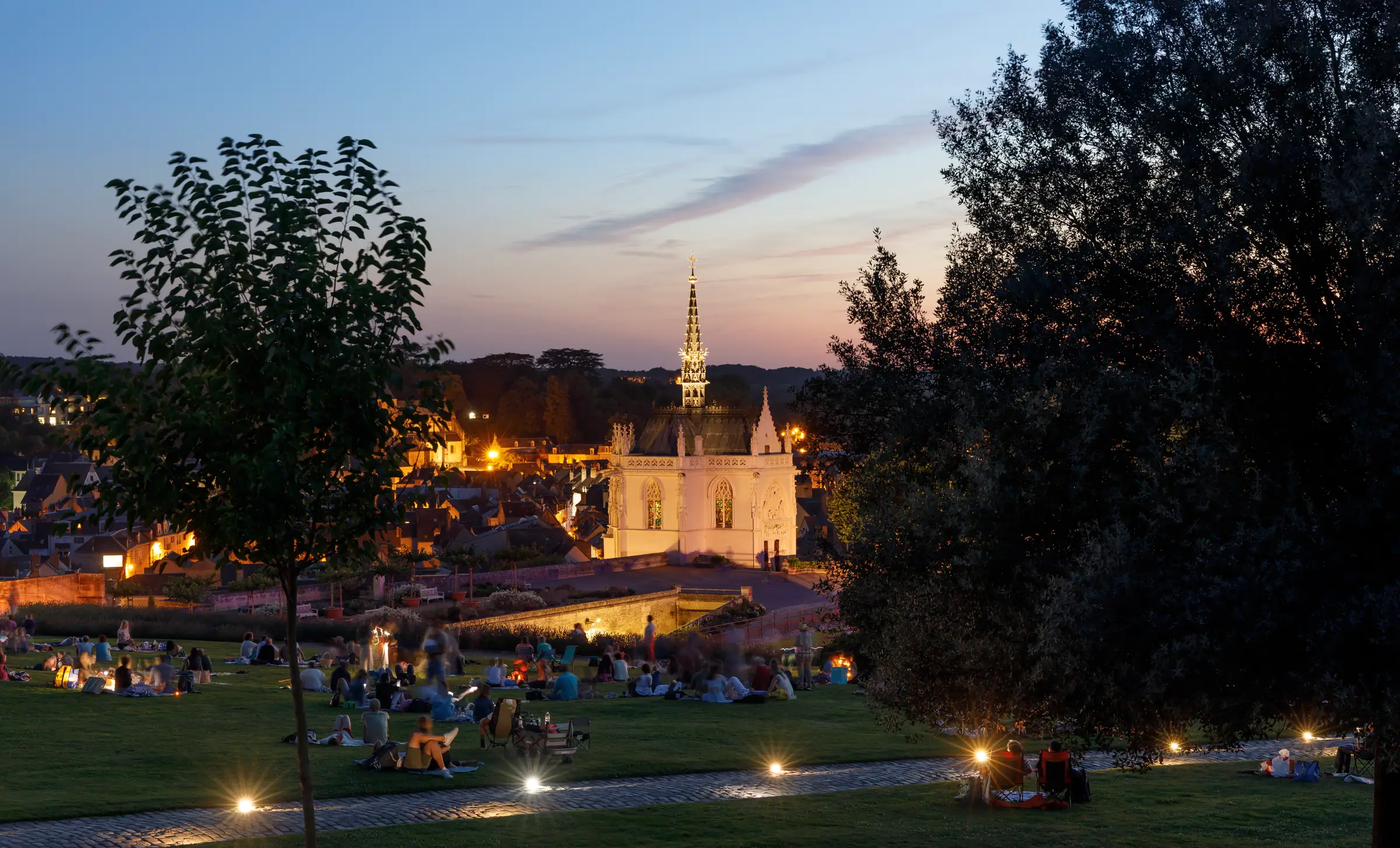 Pique-niques panoramiques au château royal d'Amboise