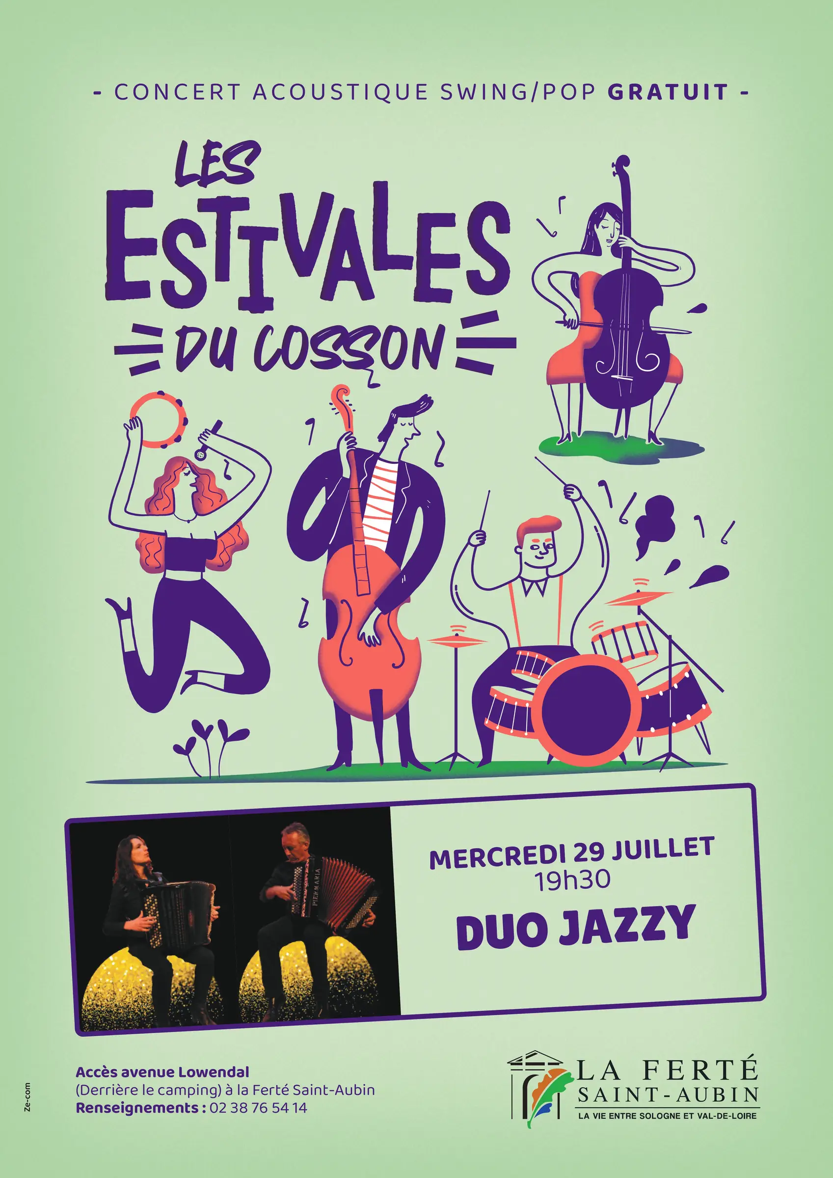 Les concerts des Estivales du Cosson