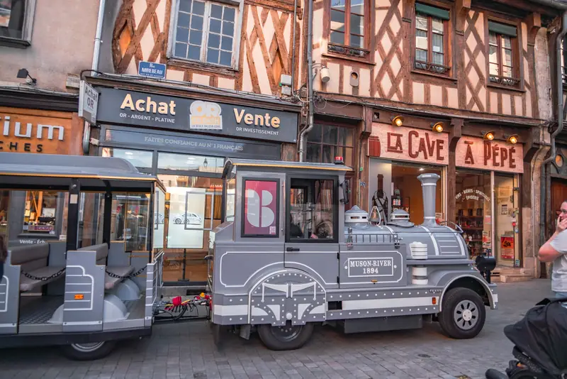 Visite de la ville en Petit train touristique