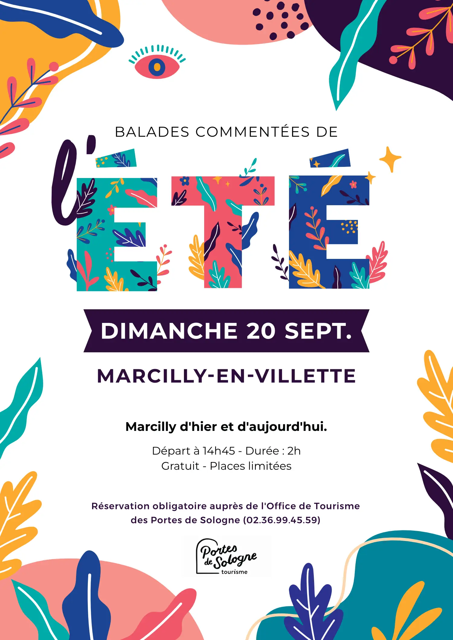 Balades commentées de l'été • Marcilly en Villette