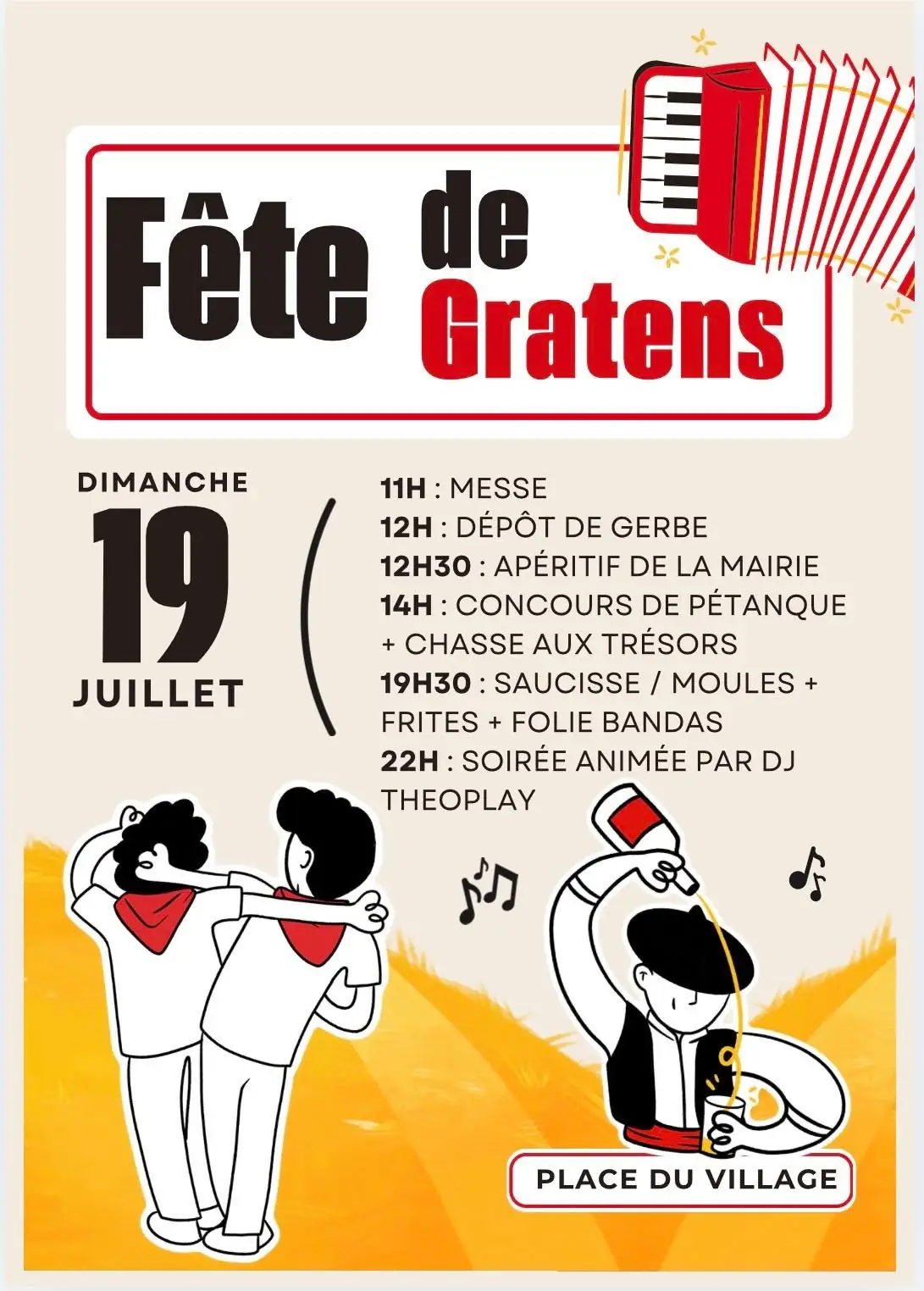 GRATENS EN FÊTE