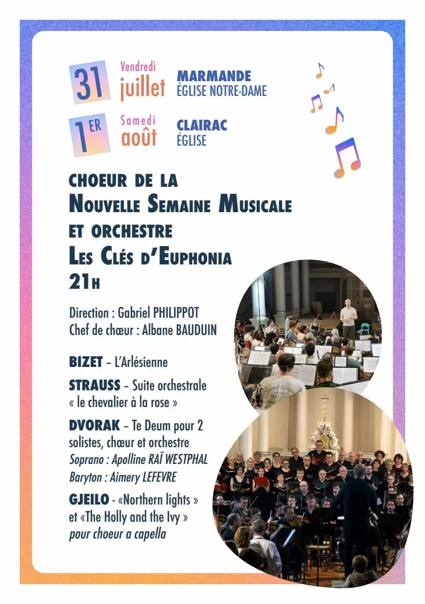 Nouvelle semaine musicale de Clairac - Marmande