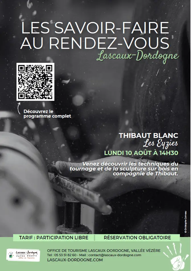 Savoir-faire au rendez-vous - Tournage et sculpture sur bois