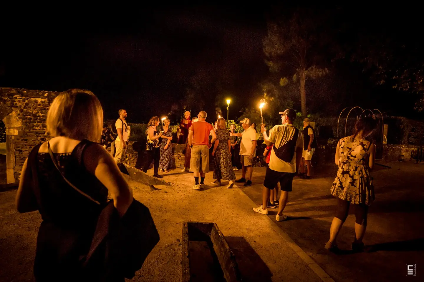 Lescar nocturne aux flambeaux