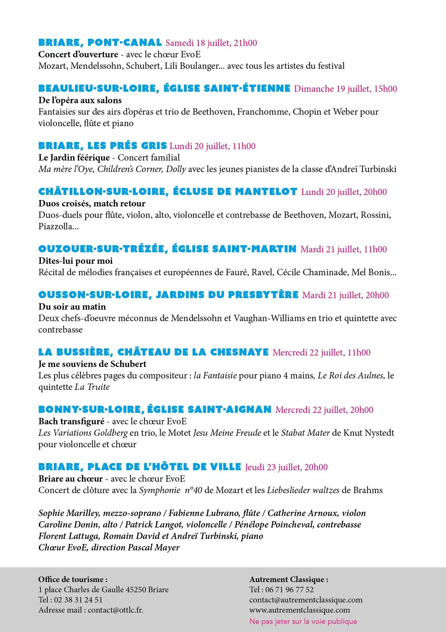 Festival Autrement Classique