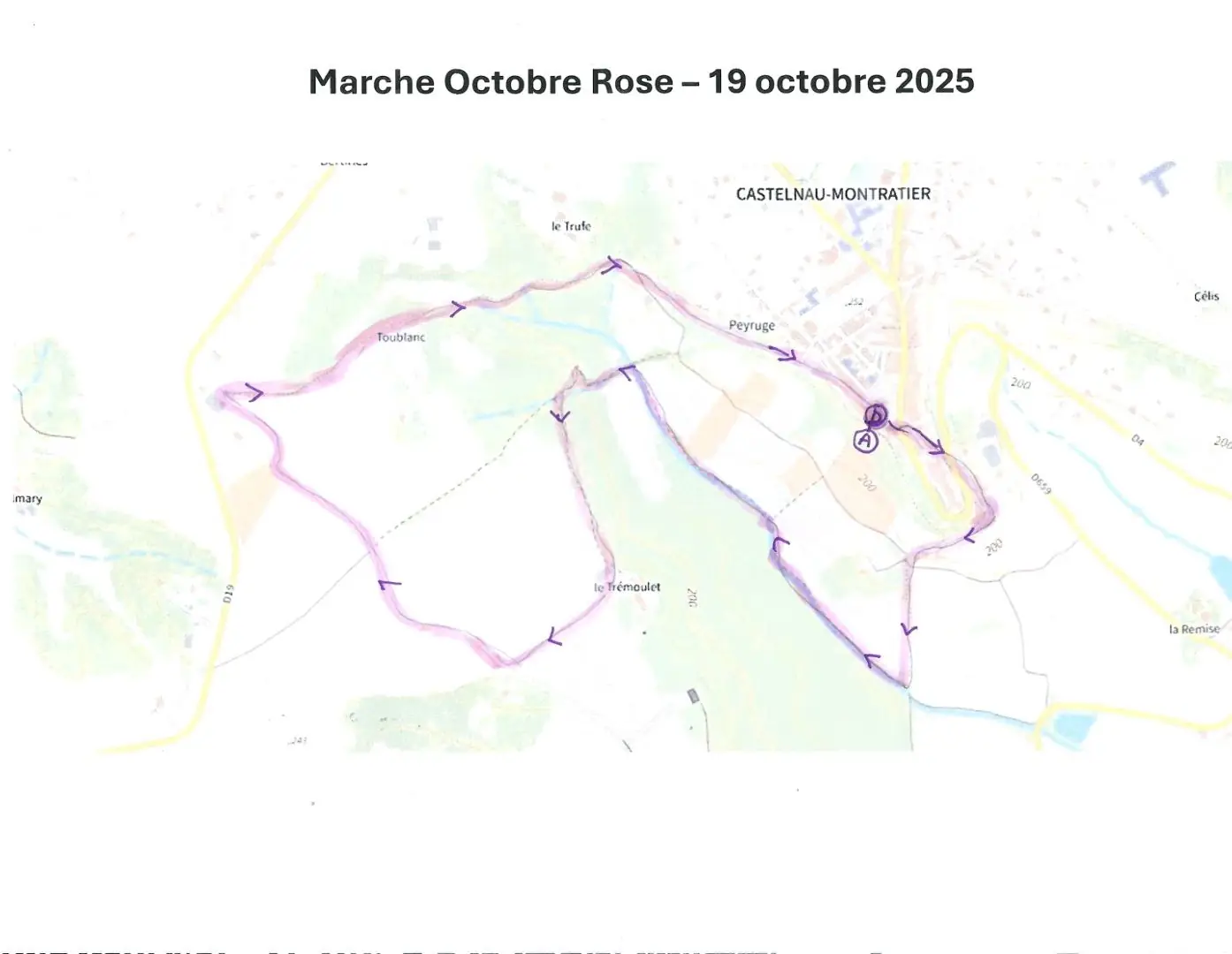 Rando Rose à Castelnau-Montratier