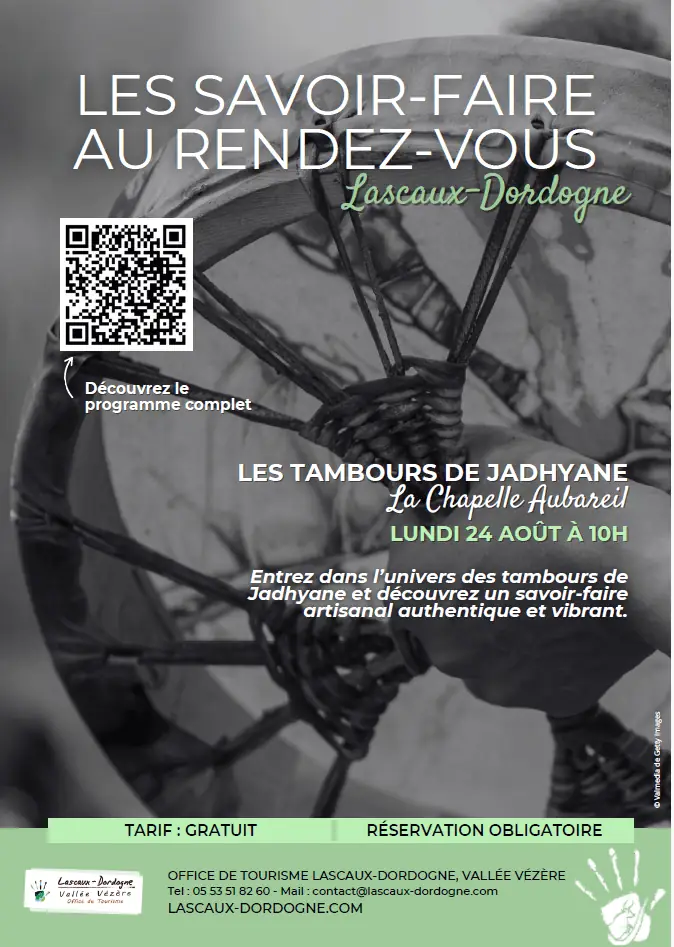 Savoir-faire au rendez-vous : les tambours de Jadhyane