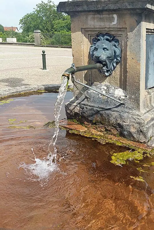 Fontaine à colonne de Vaux-sous-Aubigny