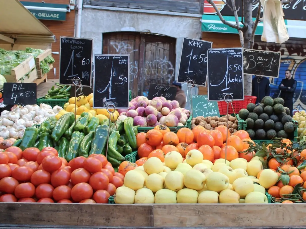 Marché  des Capucins (Noailles)