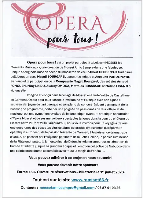 OPÉRA POUR TOUS !