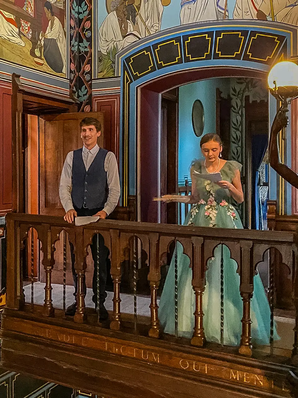 Visite "costumée" du Château Abbadia