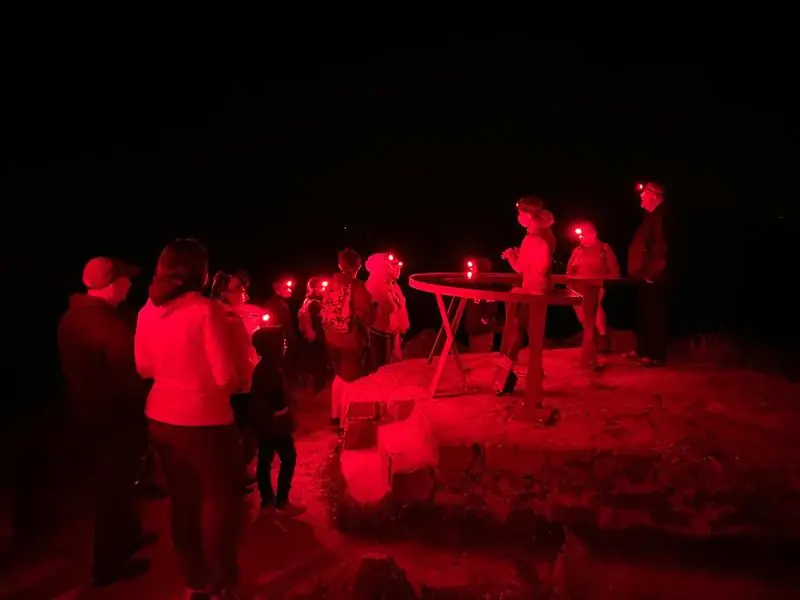 Visite nocturne au Mémorial du Linge