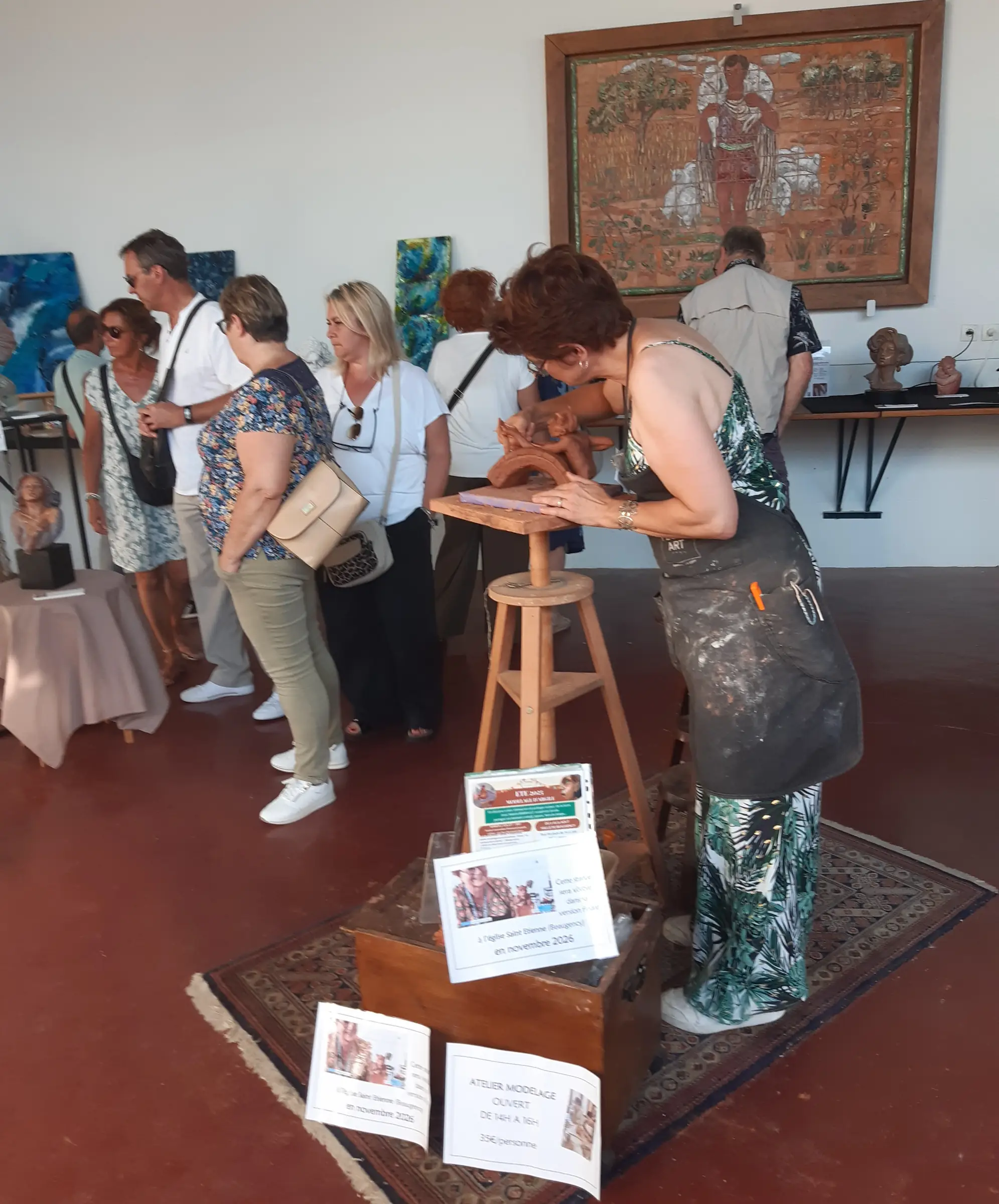 TERRE EN PARTAGE - Exposition, démonstration en live et ateliers de modelage d'argile