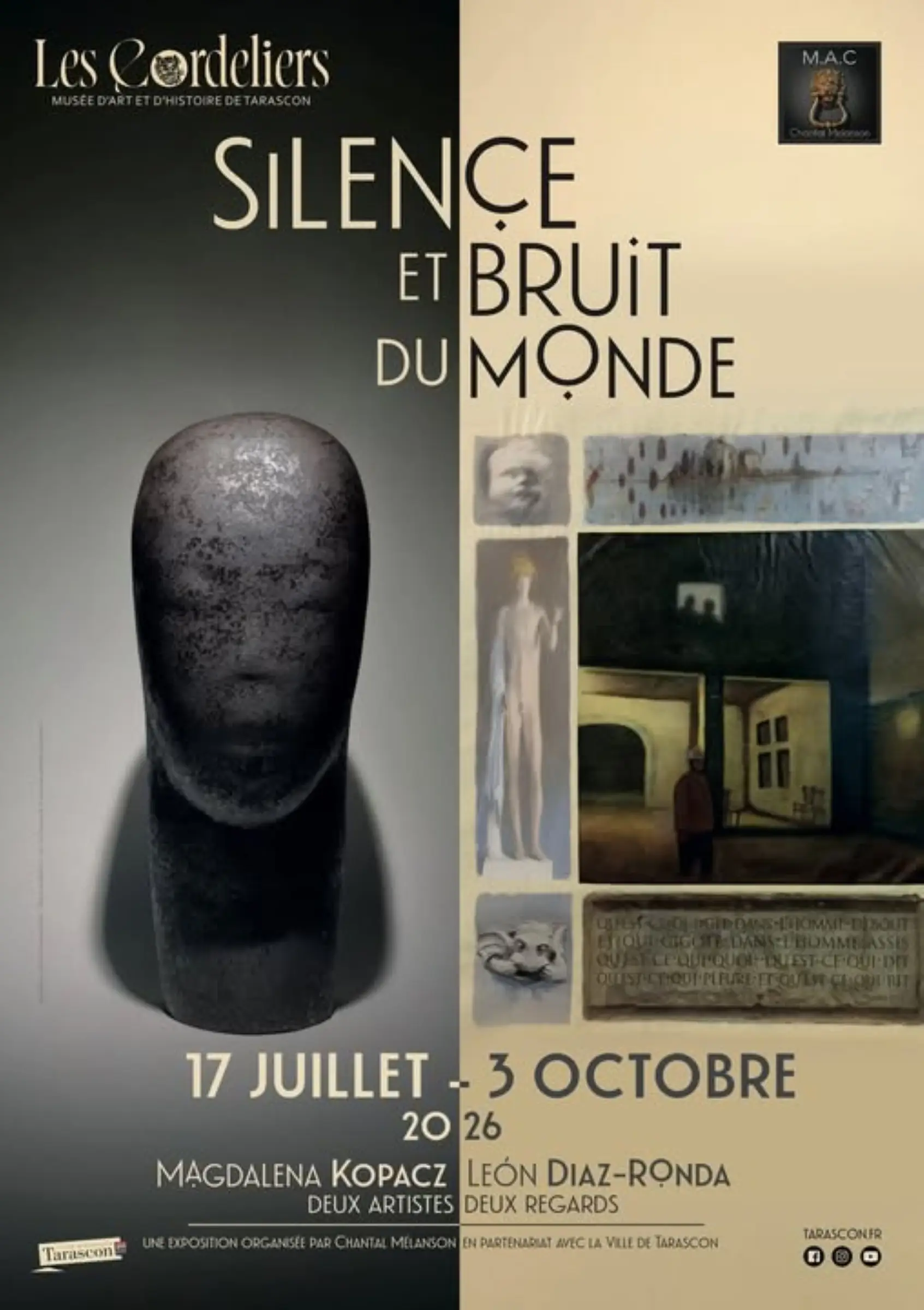 Exposition Galerie Chantal Mélanson "Silence et Bruit du Monde"