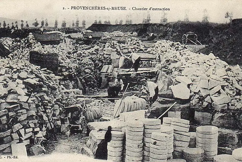 La meule des carriers de Provenchères-sur-Meuse