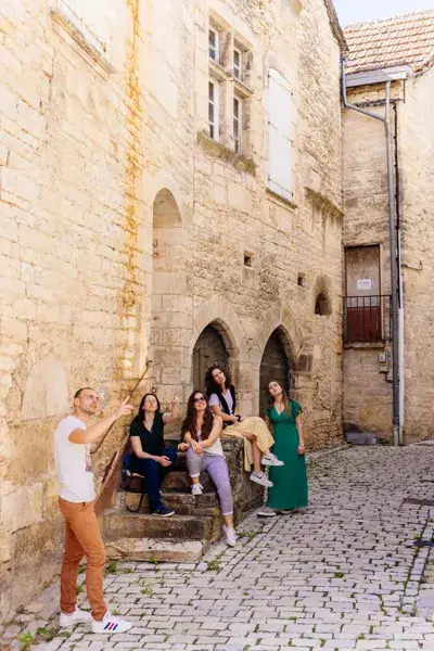 La sauveté / bastide de Villeneuve en visite guidée groupe